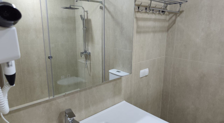 Twin room with two double beds