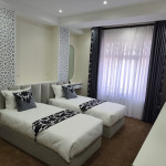 Twin room with two double beds