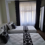 Twin room with two double beds
